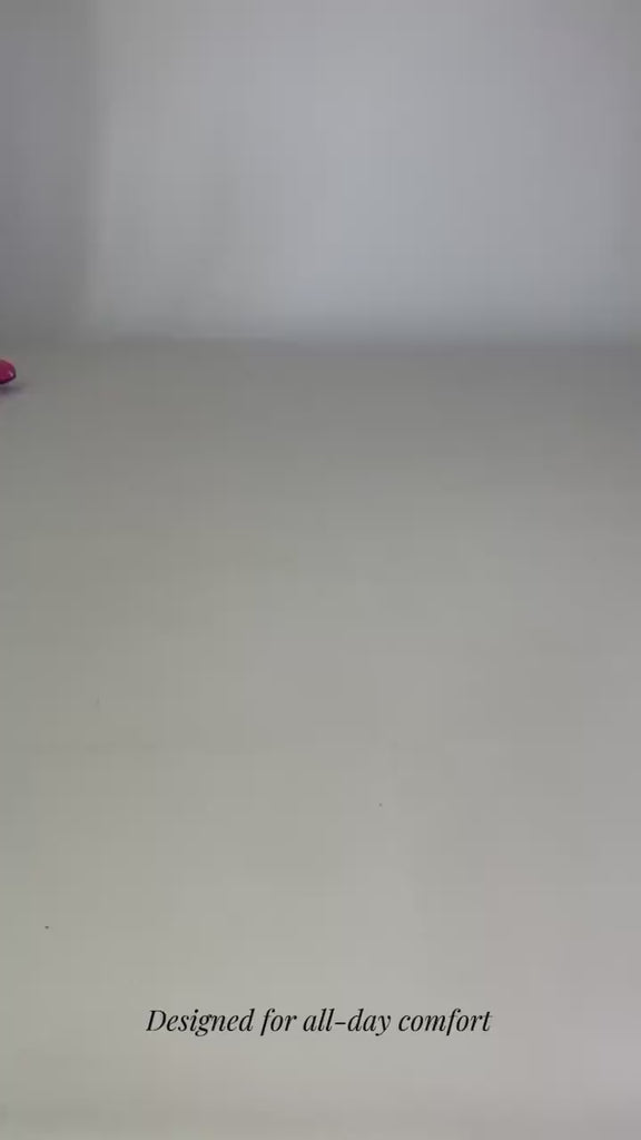 Momoc Gallarate multicolor striped ballet flat walking video handmade Spain viscose fabric | Momoc Shoes