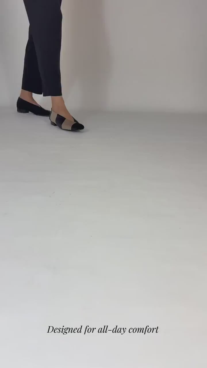 Momoc Le Marais ballet flats video designed for all-day wear sustainable handmade Spain | Momoc Shoes Spain
