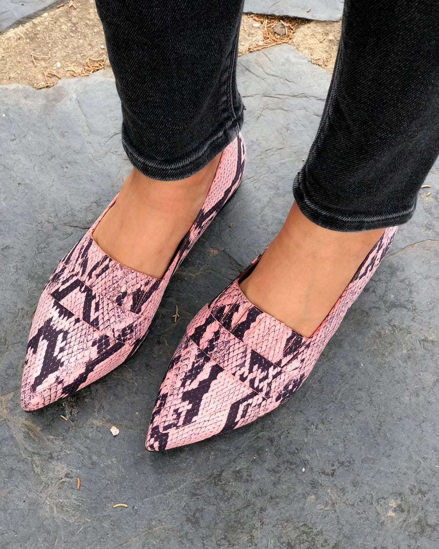 Guadalquivir Pink Loafers vegan