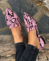 Guadalquivir Pink Loafers vegan